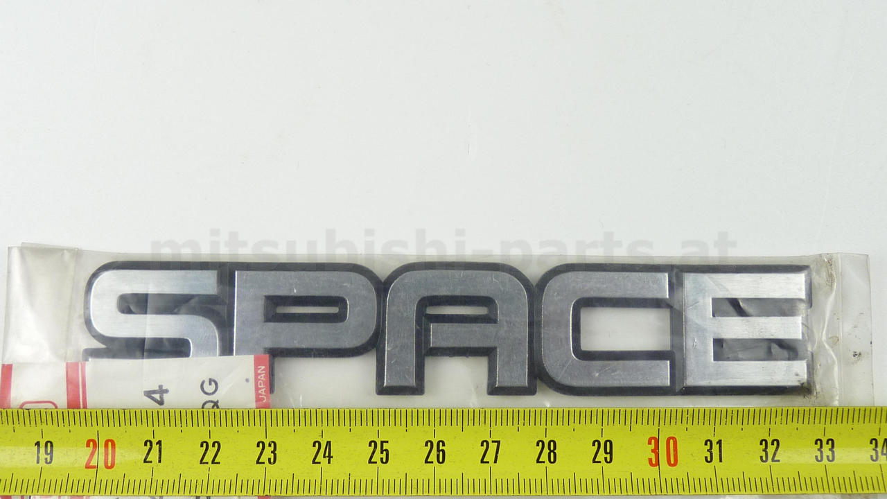 Emblem Space, Neu, Mitsubishi Space Wagon D0_V/D0_, OEM OEM Mitsubishi, MB346374