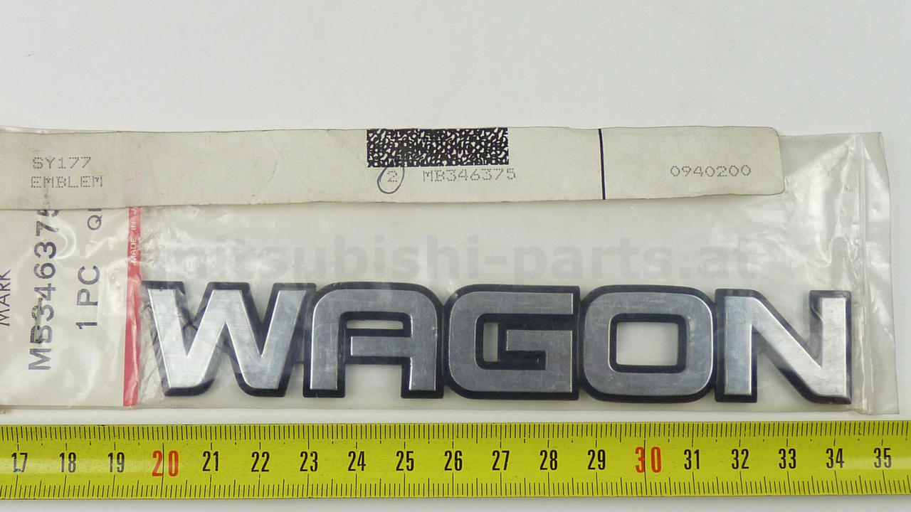 Emblem Wagon, Neu, Mitsubishi Space Wagon D0_V/D0_, OEM OEM Mitsubishi, MB346375