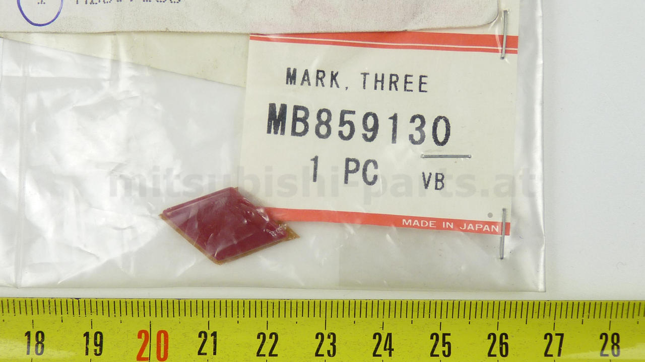 Emblem 3 Diamanten, Neu, Mitsubishi Sigma F07W,F16A,, OEM OEM Mitsubishi, MB859130