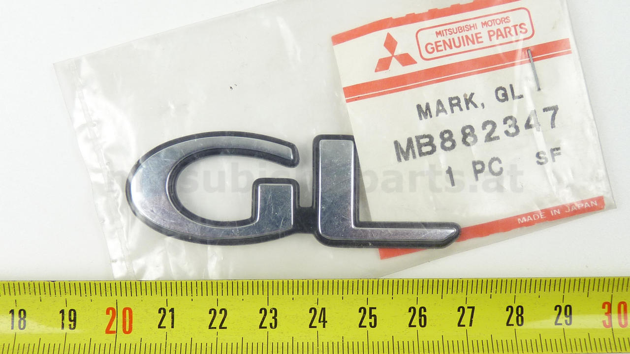 Emblem GL, Neu, Mitsubishi Colt CA0A,, OEM OEM Mitsubishi, MB882347