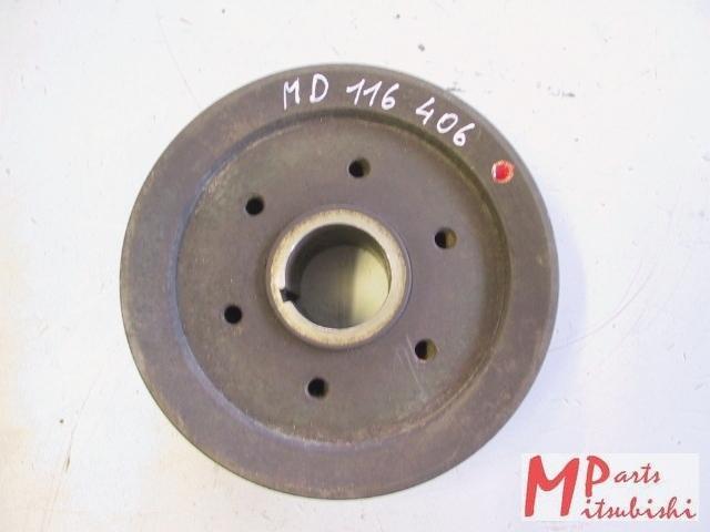 Riemenscheibe Kurbelwelle, Gebraucht, Mitsubishi Tredia, Cordia, Sapp, OEM OEM Mitsubishi, MD116406