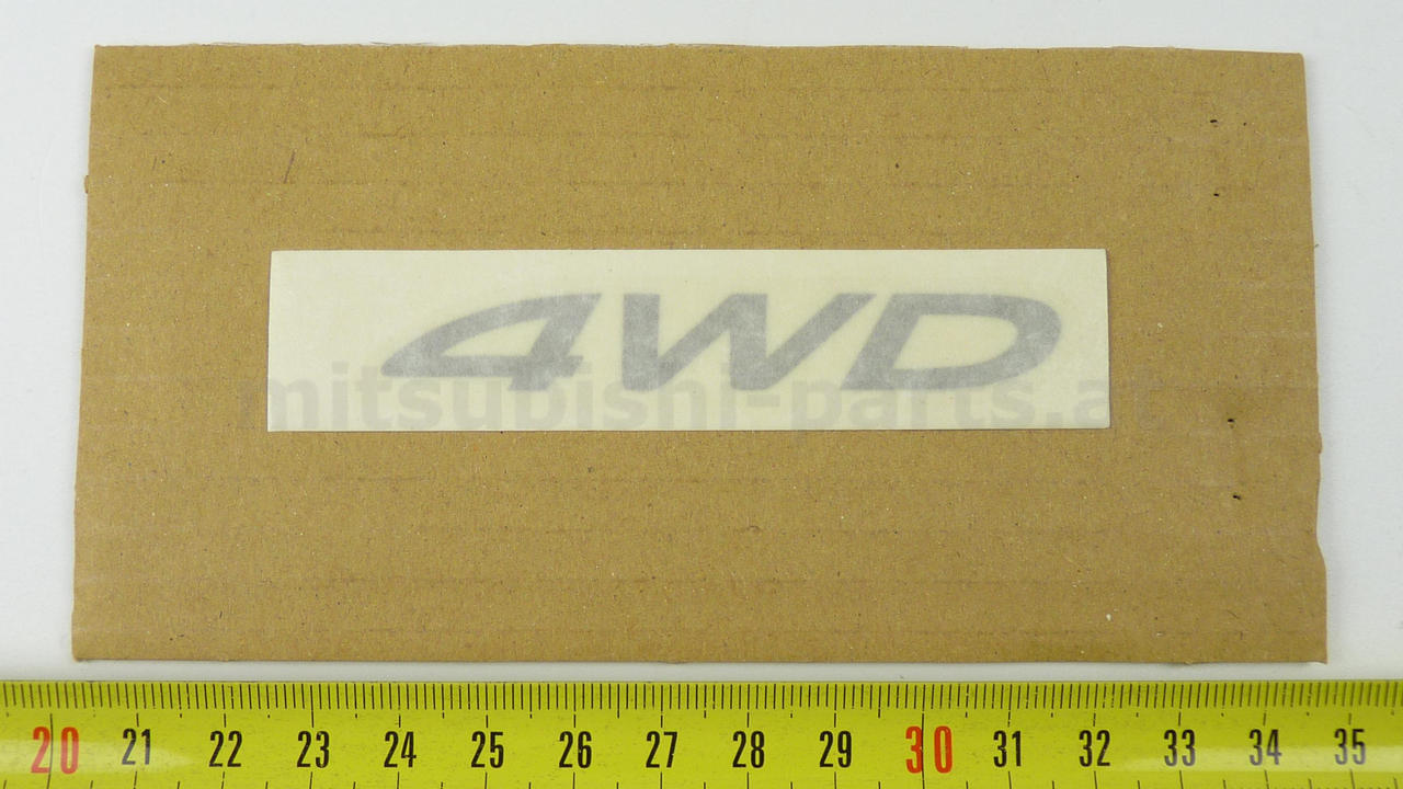 Aufkleber 4WD, Neu, Mitsubishi Outlander CU0W, Outl, OEM OEM Mitsubishi, MN159846