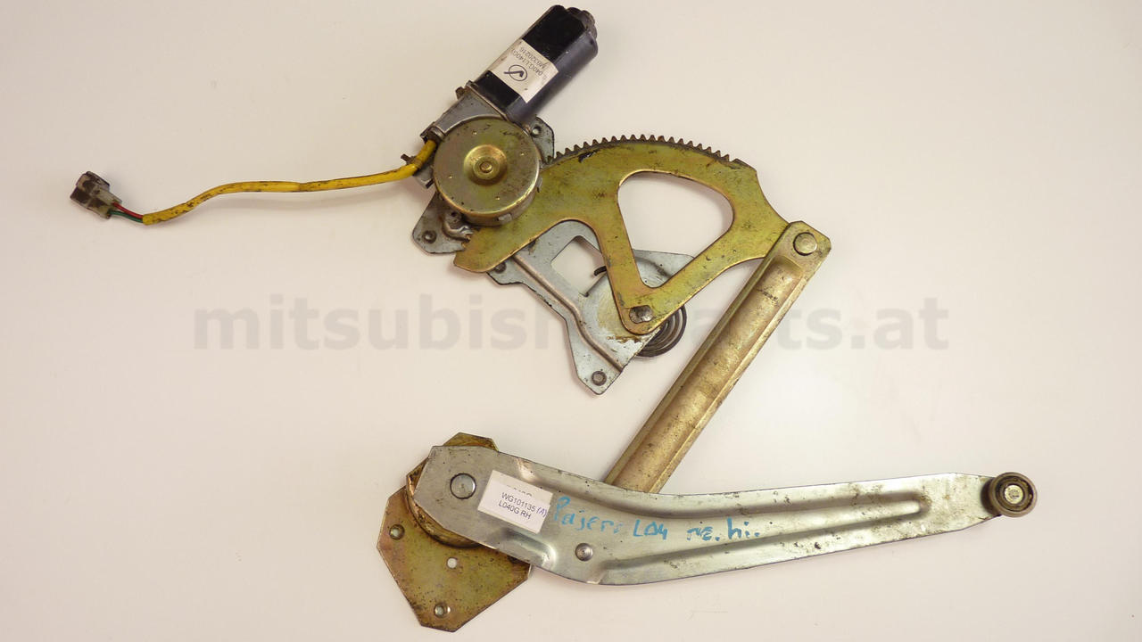 Fensterheber hinten rechts inkl. Motor, OEM Mitsubishi, Gebraucht, Mitsubishi Pajero L040G/L140G,, MB320047
