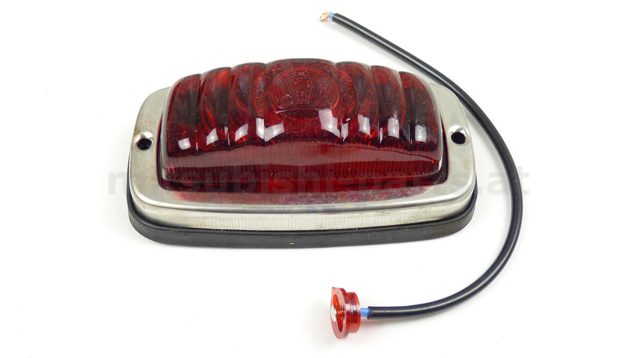 Vintage Begrenzungsleuchte/Positionsleuchte rot, Ermax, Neu, 98201454