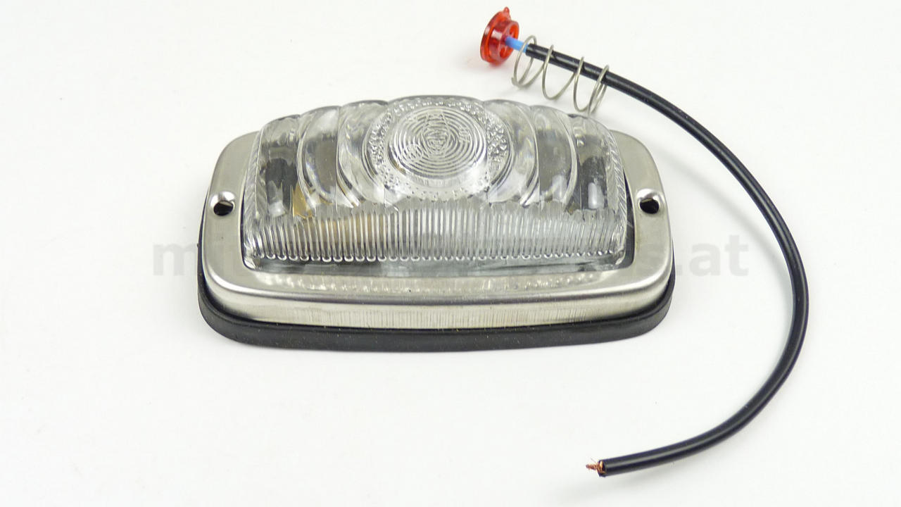 Vintage Begrenzungsleuchte/Positionsleuchte weiß, Ermax, Neu