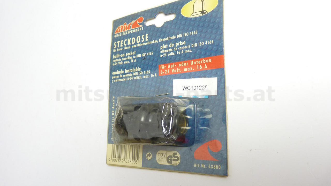DIN ISO 4165 Steckdose, Alpina, Neu, 63800