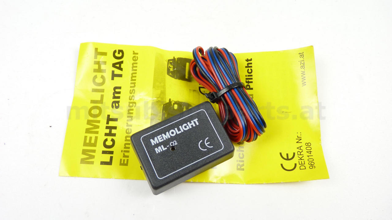 Lichtwarnsummer 6V / 12V, Memolight, Neu