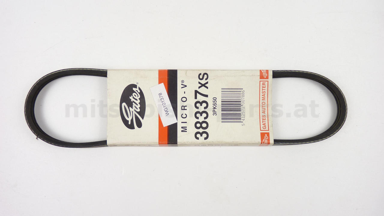 Keilrippenriemen/Flachriemen 3PK650, Gates, Neu, 38337XS, 3PK650
