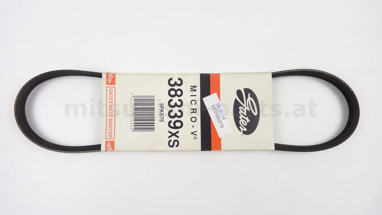 Keilrippenriemen/Flachriemen 3PK675, Gates, Neu, 38339XS, 3PK675