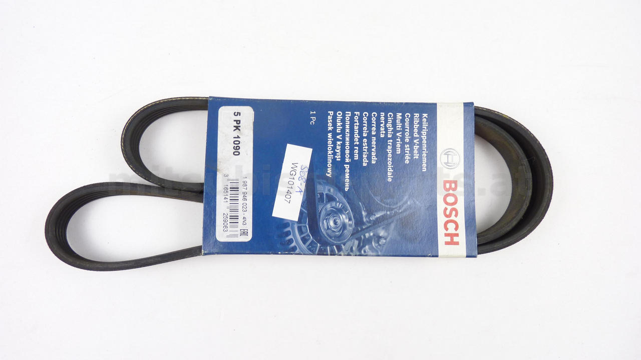 Keilrippenriemen/Flachriemen 5PK1090, Bosch, Neu, Galant EA0A/EA0W, Sp, 1987946023, 5PK1090
