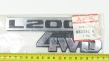 Emblem L200, Neu, Mitsubishi L200 K10/20/30T,, OEM OEM Mitsubishi, MB224024