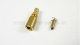Nadelventilsatz Schwimmernadel Vergaser, Neu, Mitsubishi Colt C10A, Lancer C1, OEM OEM Mitsubishi, MD601818